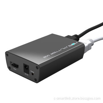 HDMI 1X2 Splitter, V 1.3, More than 15m Long Distance Transmission, Supports 3D, Supports 1080P